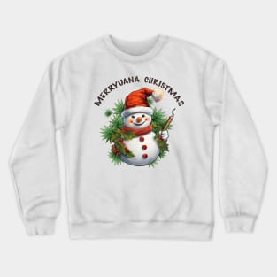 Merryjuana Christmas Crewneck Sweatshirt